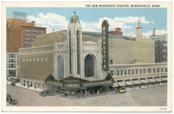 Minnesota Theater, 36-40 Ninth South, Minneapolis.